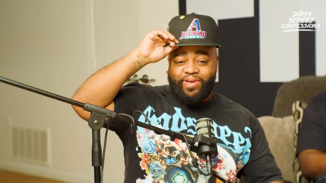 CurlyRican gets rough sex during a podcast interview with a black man porn video
